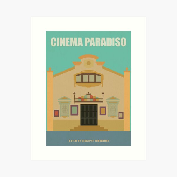 Item preview, Cinema Paradiso Movie Minimalist - Directed by Giuseppe Tornatore designed and sold by Raminam-Designs.