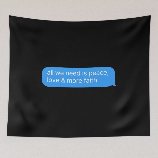 Item preview, Peace, Love & Faith designed and sold by thehonestjoe.