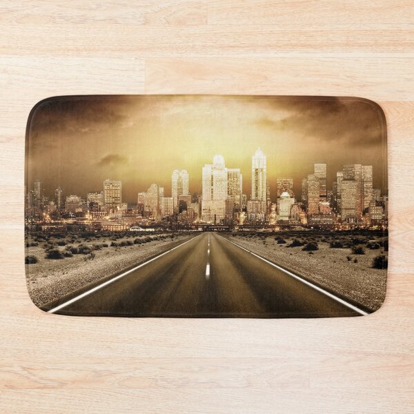 Item preview, Road heading into city designed and sold by TravelDrone.