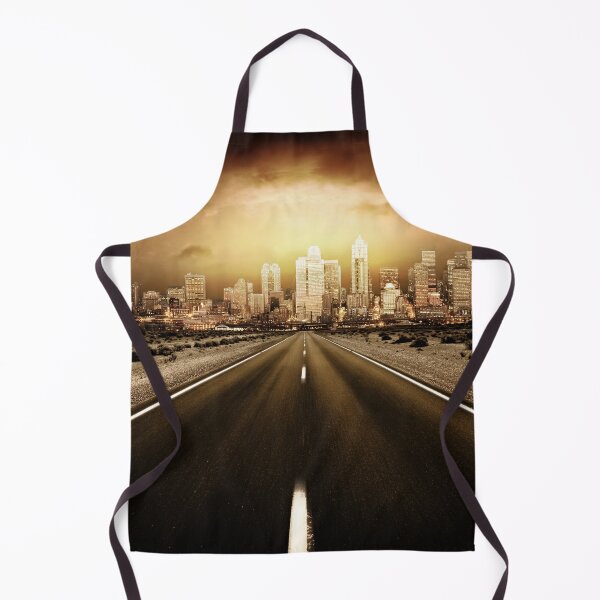 Item preview, Road heading into city designed and sold by TravelDrone.