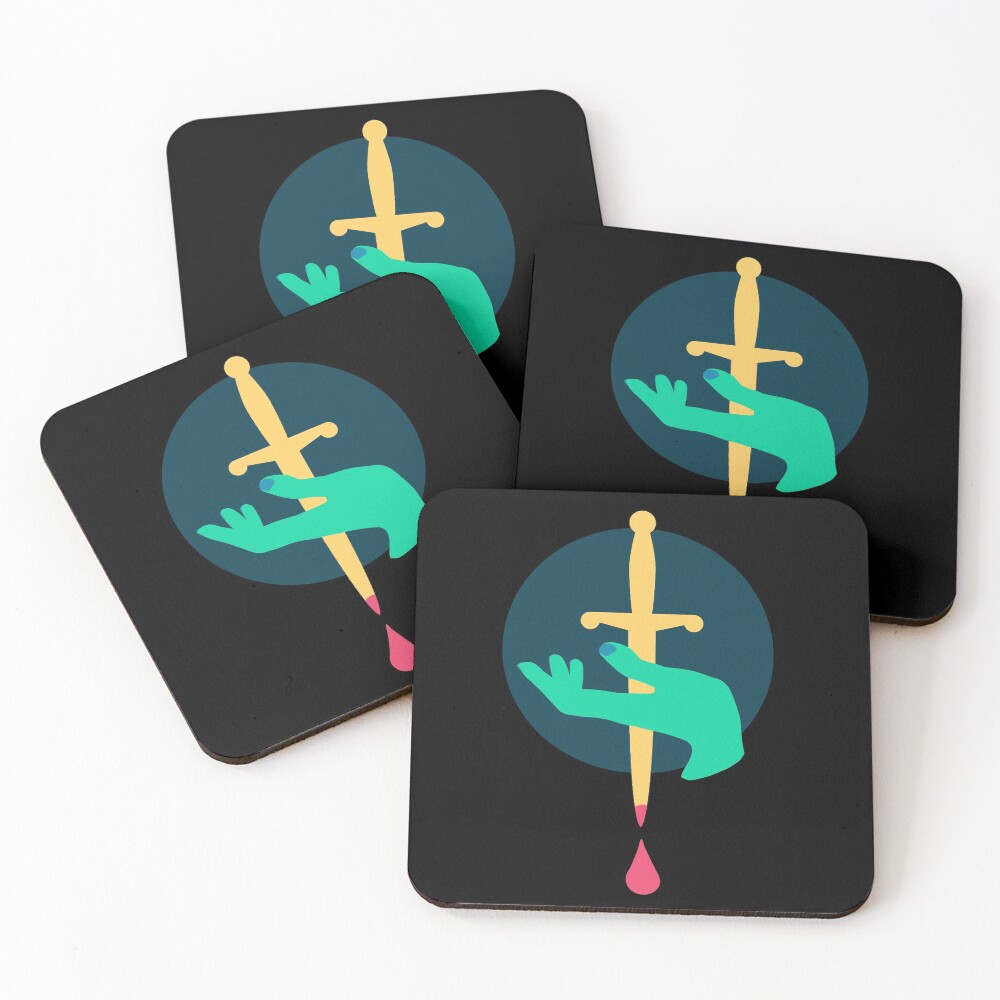 Item preview, Coasters (Set of 4) designed and sold by Moontagonist.