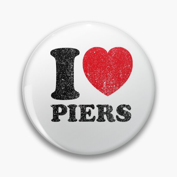 Item preview, Distressed Retro Vintage I Love Piers Morgan Tee designed and sold by samraheel.