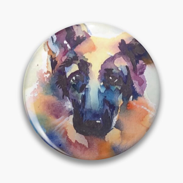 Item preview, Colorful German Shepard  designed and sold by Ksenia Annis.