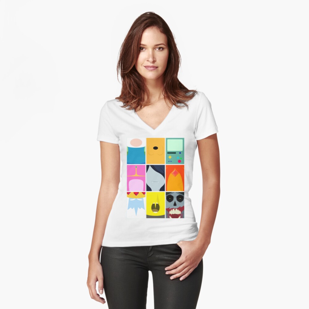 Artikel-Vorschau von Tailliertes T-Shirt mit V-Ausschnitt, designt und verkauft von Stephen-Sharpe.