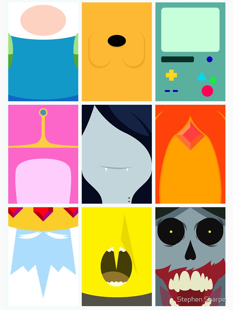 Thumbnail 7 von 7, Classic T-Shirt, Minimalistische Abenteuerzeit designt und verkauft von Stephen-Sharpe.