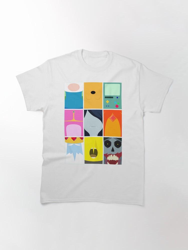 Thumbnail 3 von 7, Classic T-Shirt, Minimalistische Abenteuerzeit designt und verkauft von Stephen-Sharpe.