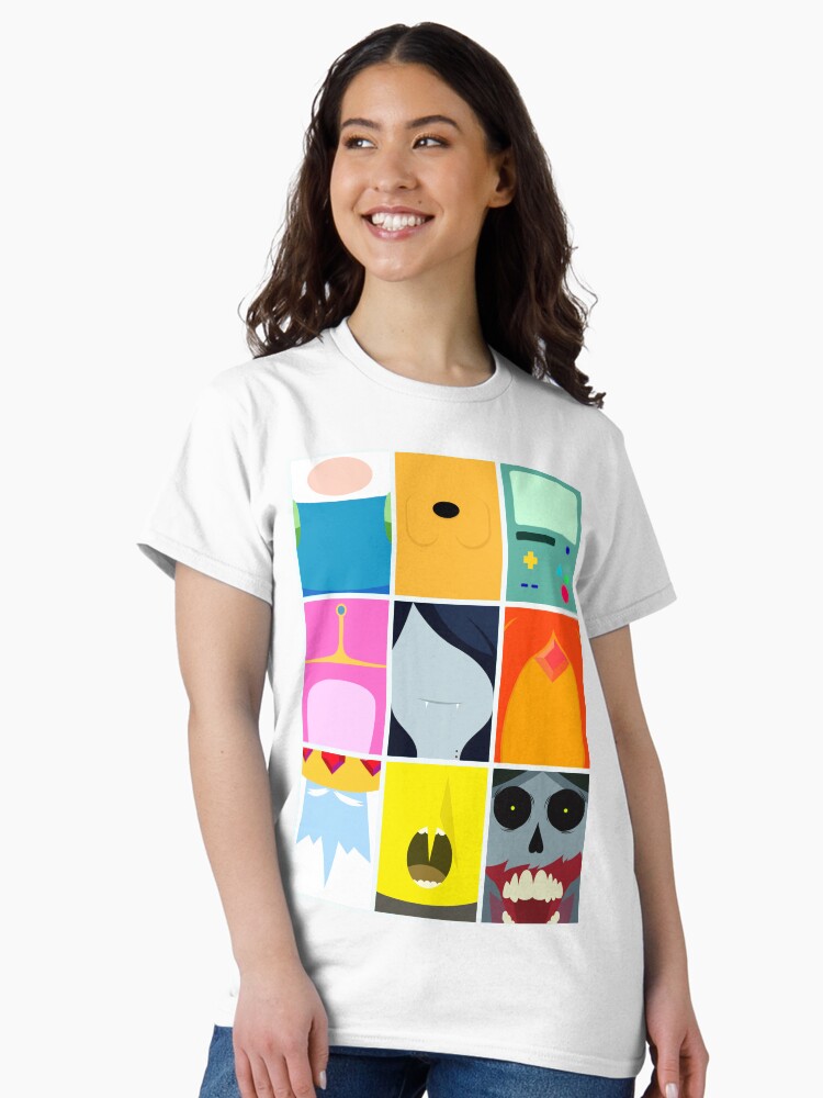 Thumbnail 2 von 7, Classic T-Shirt, Minimalistische Abenteuerzeit designt und verkauft von Stephen-Sharpe.