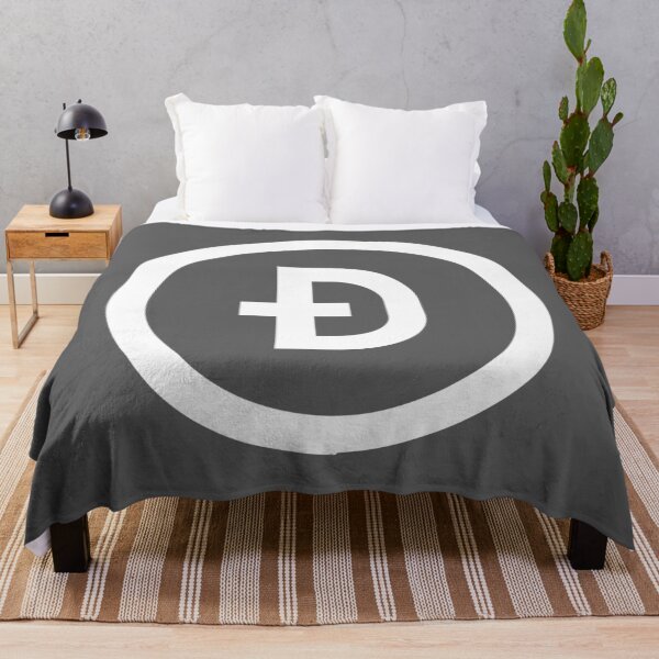 Item preview, White Dogecoin Logo designed and sold by AeroAstro.