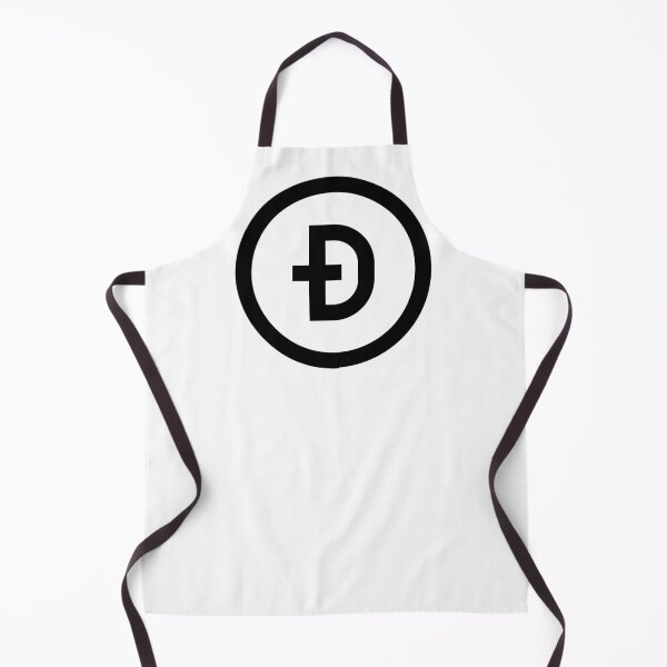 Item preview, Black Dogecoin Logo designed and sold by AeroAstro.
