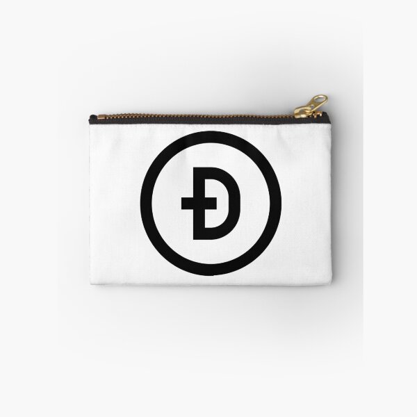 Item preview, Black Dogecoin Logo designed and sold by AeroAstro.