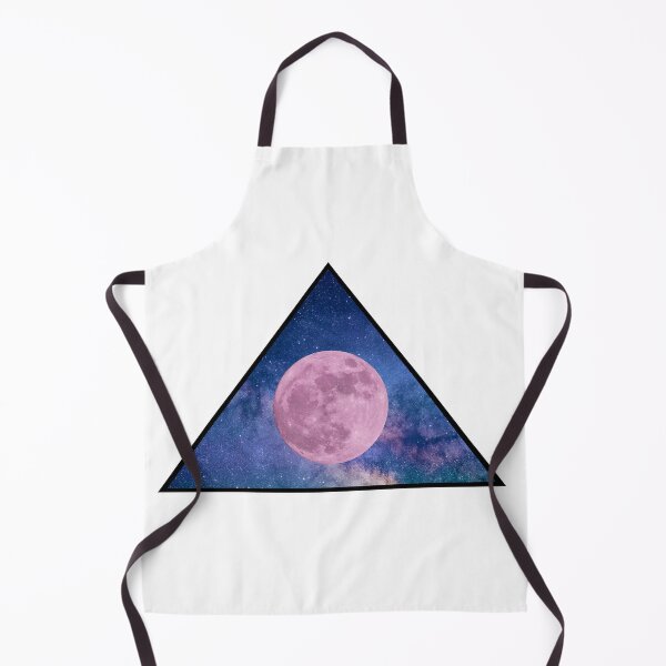 Item preview, Triangle Space Full Moon designed and sold by fraktonart.