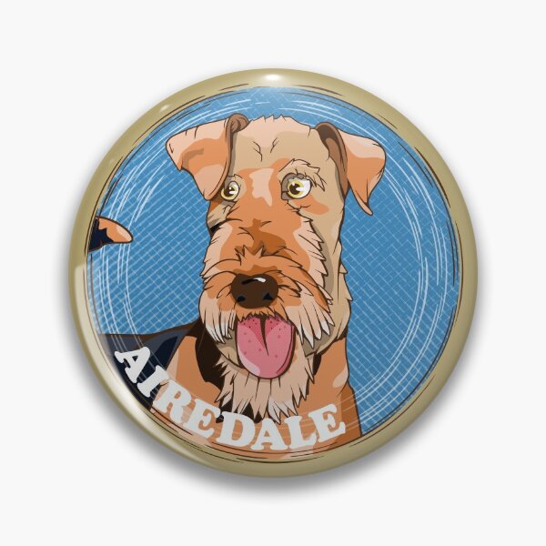 Item preview, Airedale terrier designed and sold by piedaydesigns.
