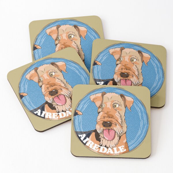 Item preview, Airedale terrier designed and sold by piedaydesigns.