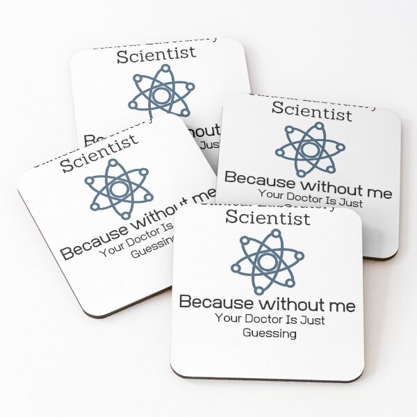 Item preview, Clinical Laboratory Scientist Because Without Me Your Doctor is just Guessing-Funny Lab Week-Lab Tech designed and sold by PIXEcompany.