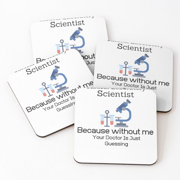 Item preview, Clinical Laboratory Scientist Because Without Me Your Doctor is just Guessing-Funny Lab Week-Lab Tech designed and sold by PIXEcompany.