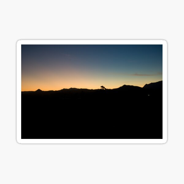 Dividing Line ~ Twilight Zone Sticker