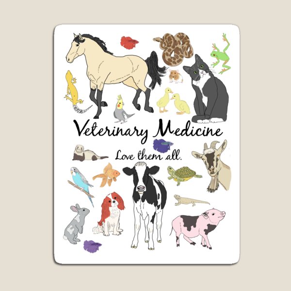 Item preview, Veterinary Medicine- Love Them All designed and sold by Vet-Obsess.