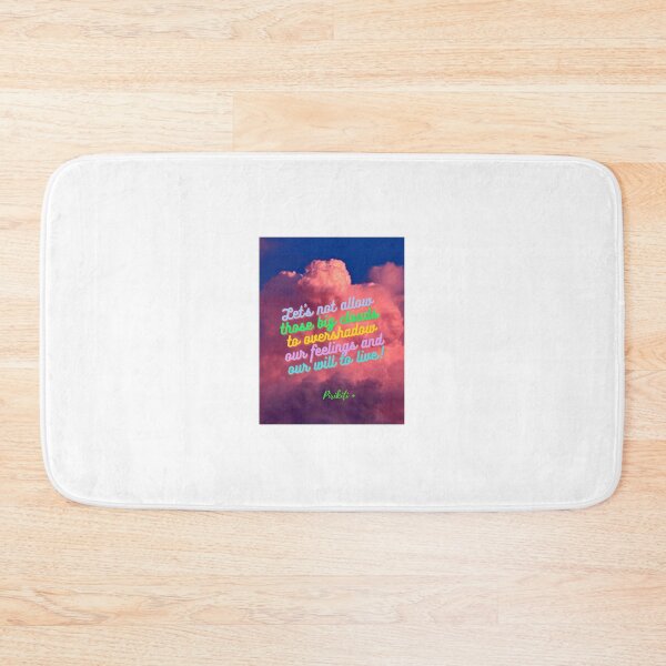 Item preview, let's not allow those big clouds to overshadow our feelings and our will to live ..! designed and sold by pirikiti64-.