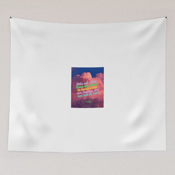 Item preview, let's not allow those big clouds to overshadow our feelings and our will to live ..! designed and sold by pirikiti64-.