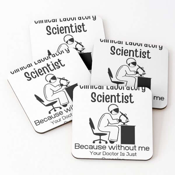 Item preview, Clinical Laboratory Scientist Because Without Me Your Doctor is just Guessing-Funny Lab Week-Lab Tech designed and sold by PIXEcompany.