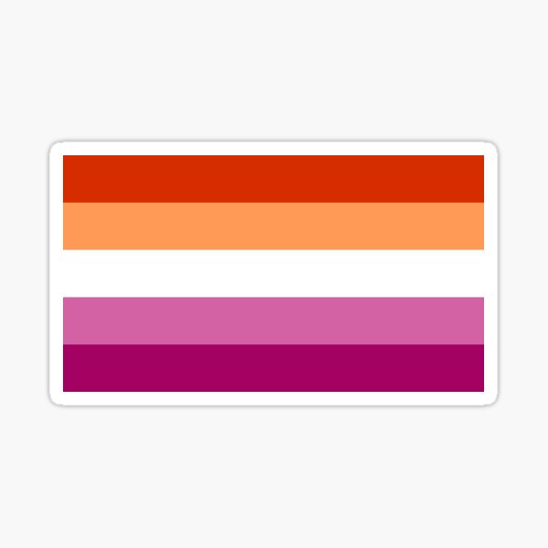Item preview, Lesbian Pride Flag designed and sold by Pride Pins.