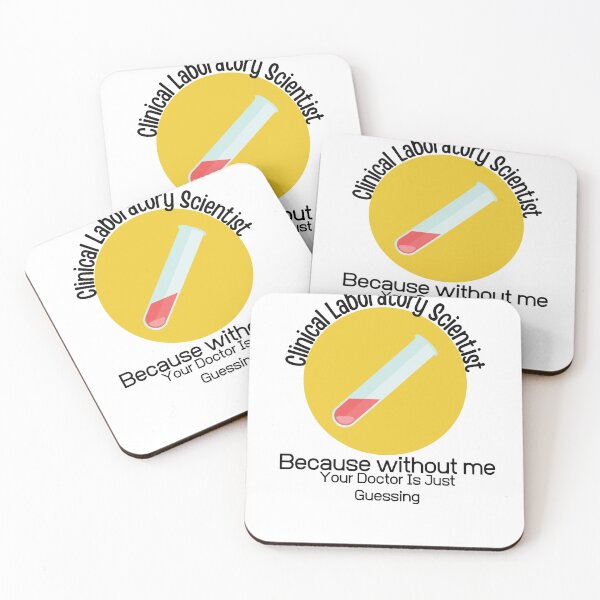 Item preview, Clinical Laboratory Scientist Because Without Me Your Doctor is just Guessing-Funny Lab Week-Lab Tech designed and sold by PIXEcompany.