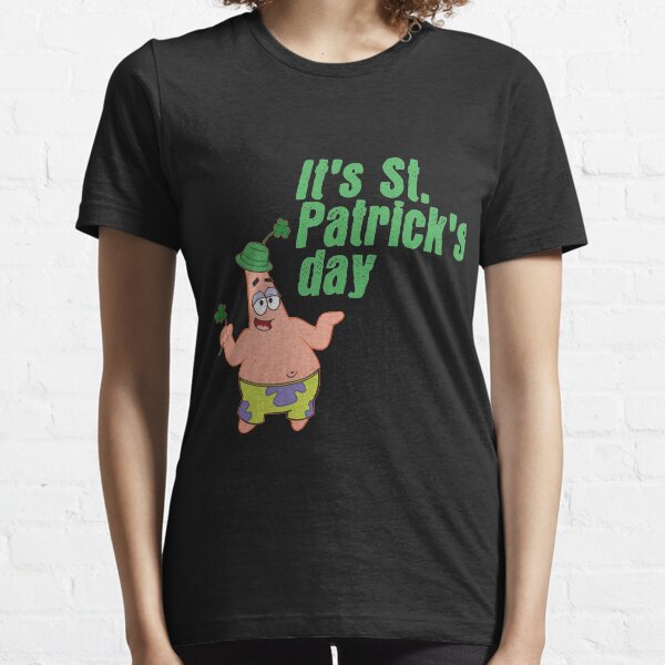 spongebob st patrick's day shirt