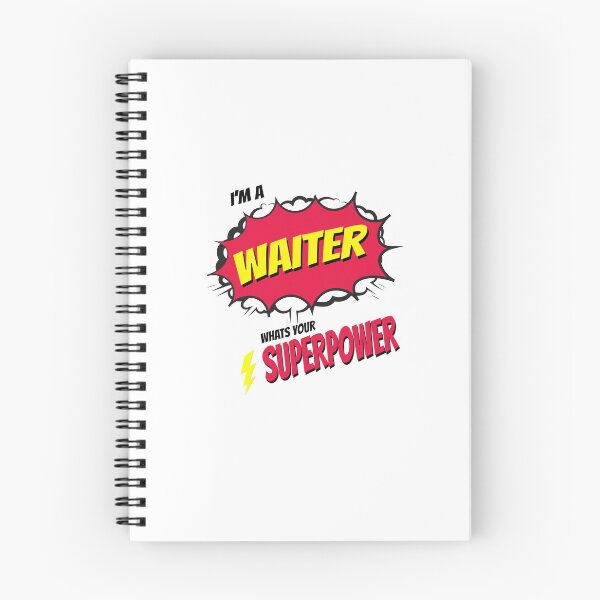 Item preview, I AM A WAITER WHATS YOU SUPERPOWER designed and sold by 30-Merch.