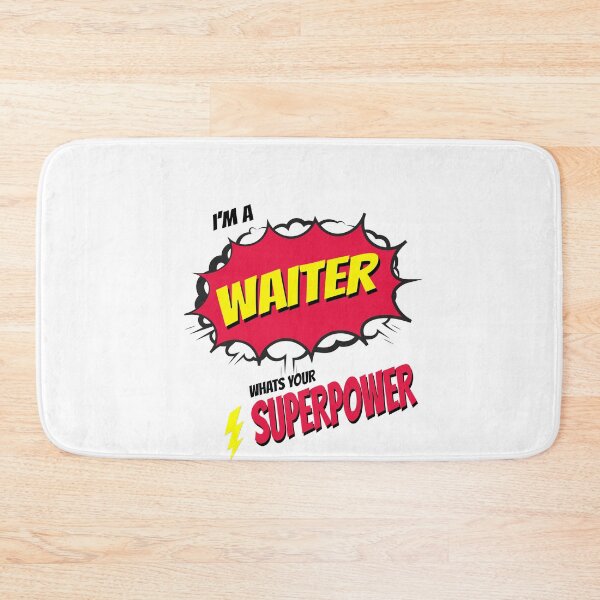 Item preview, I AM A WAITER WHATS YOU SUPERPOWER designed and sold by 30-Merch.
