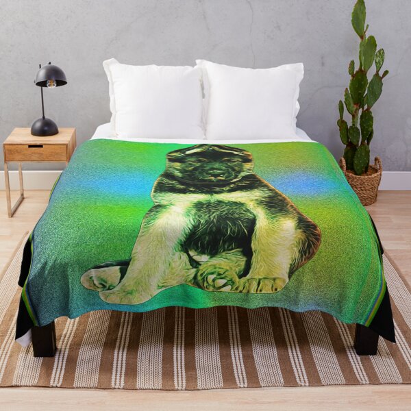 Item preview, BEAUTIFUL PAINTING OF A BABY GERMAN SHEPHERD WITH LONG HAIR designed and sold by Ralek.