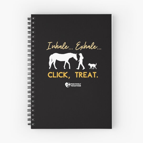 Item preview, Inhale... exhale... click treat designed and sold by Positively Together.