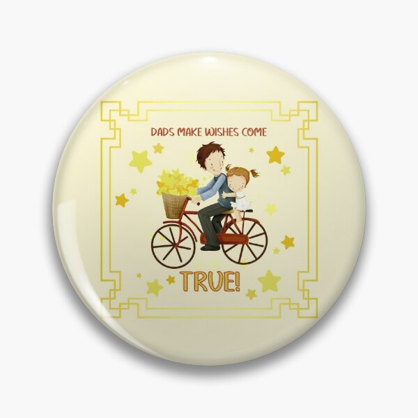 Item preview, Dads Make Wishes Come True! designed and sold by PawsitiveMum.