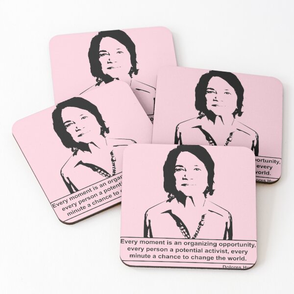 Item preview, Dolores Huerta Quote designed and sold by fuzzynautilus.