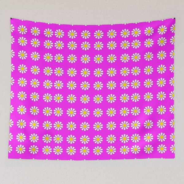 Item preview, Happy Daisy On Pink Back Ground designed and sold by CasaDiLavanda.