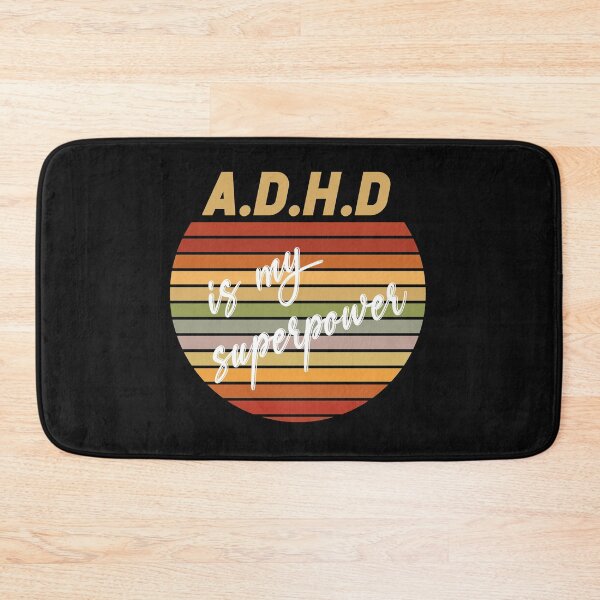 Aperçu de l'œuvre adhd is my superpower créée et vendue par manardesign.