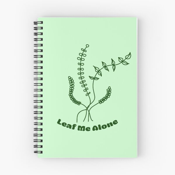 Item preview, Leaf Me Alone designed and sold by LotsDesignStore.