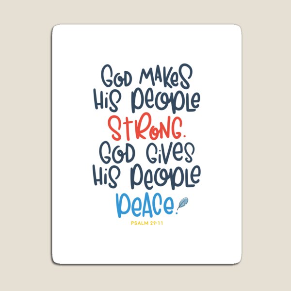 Strong & Peace Magnet