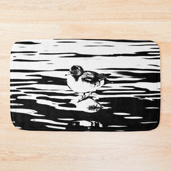 Item preview, Black and White Duck in the Water designed and sold by KsbAesthetics.