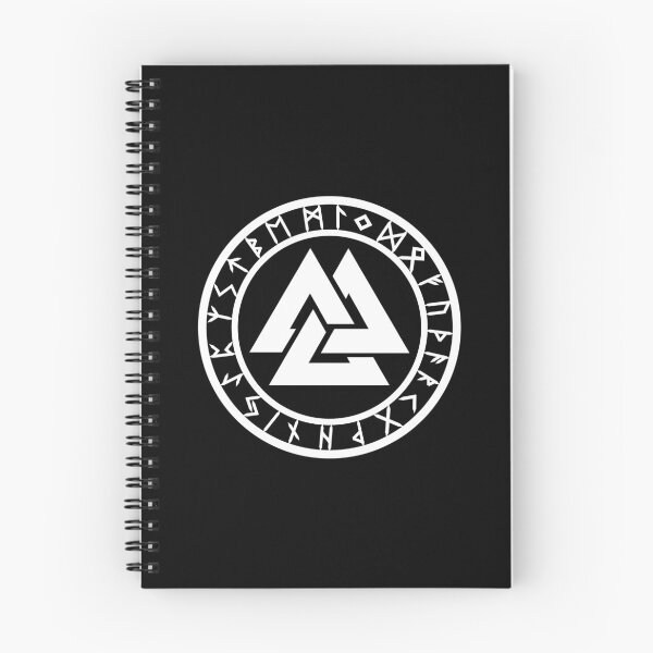 Aperçu de l'œuvre Valknut /// Cercle runique (Variante II) créée et vendue par Gumless.