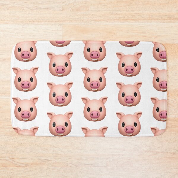Item preview, pig lip bite emoji designed and sold by izziraine.