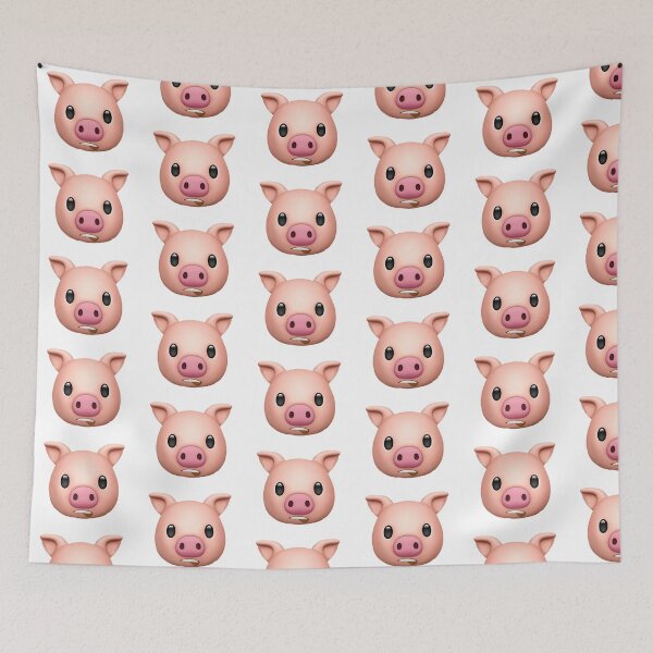 Item preview, pig lip bite emoji designed and sold by izziraine.