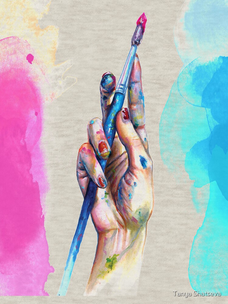Painter's Hand by tanyashatseva