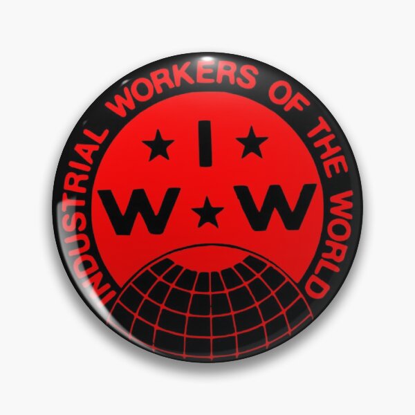 Industrial Workers of the World (IWW) Logo Pin