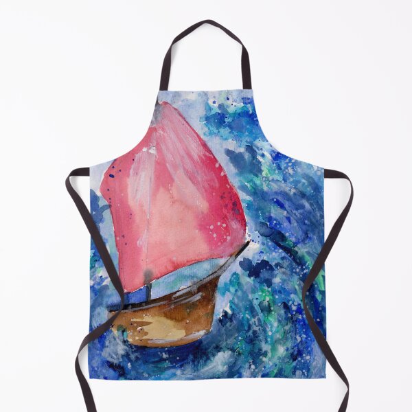 Item preview, Little Boat Fighting the Storm designed and sold by Sebastian Grafmann.