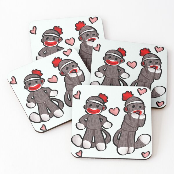 Item preview, Sock Monkeys  designed and sold by Lilacisacat.