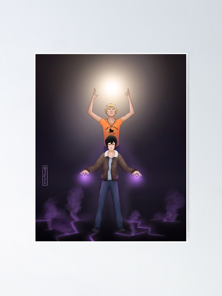 Nico di Angelo and Will Solace - PJO Poster for Sale by artsy-mica