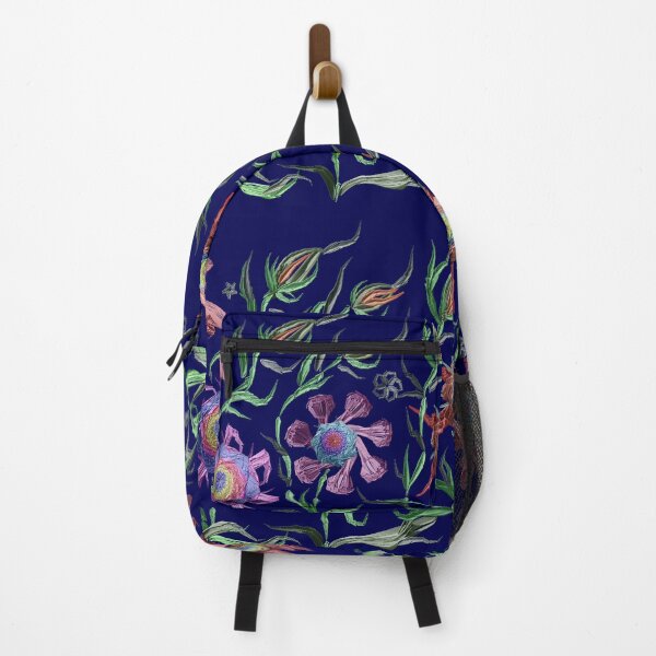 Item preview, 3d flowers ondark blue background designed and sold by jotcar.