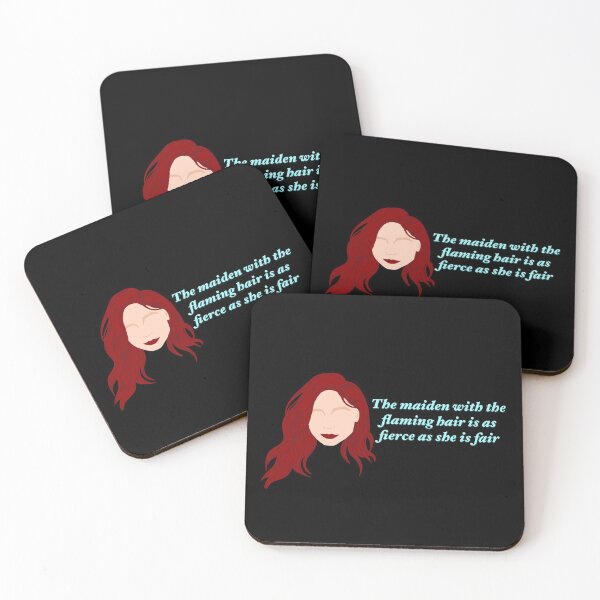 Item preview, The Maiden With The Flaming Hair designed and sold by Elle  Hazlett.