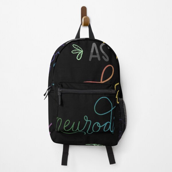 Item preview, Neurodivergent as Heck black designed and sold by PorchlightPDCo.