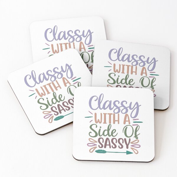 Item preview, Classy With A Side of Sassy designed and sold by BandMomDesigns.